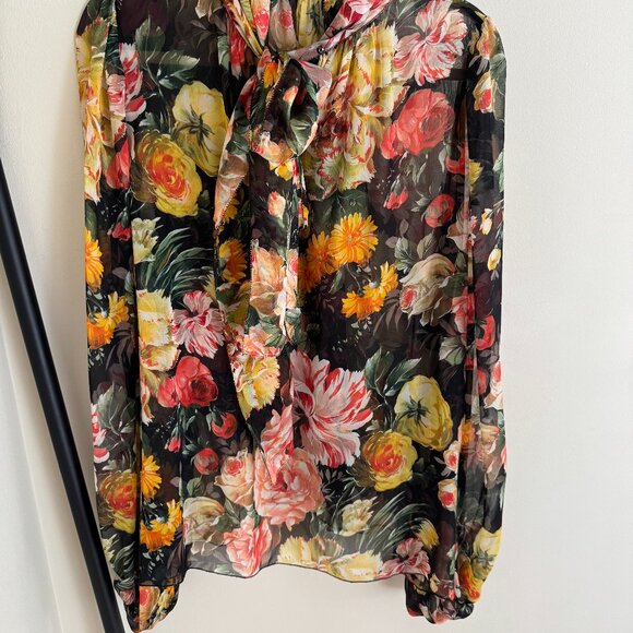 Dolce & Gabbana Silk Blouse - Picture 2 of 9